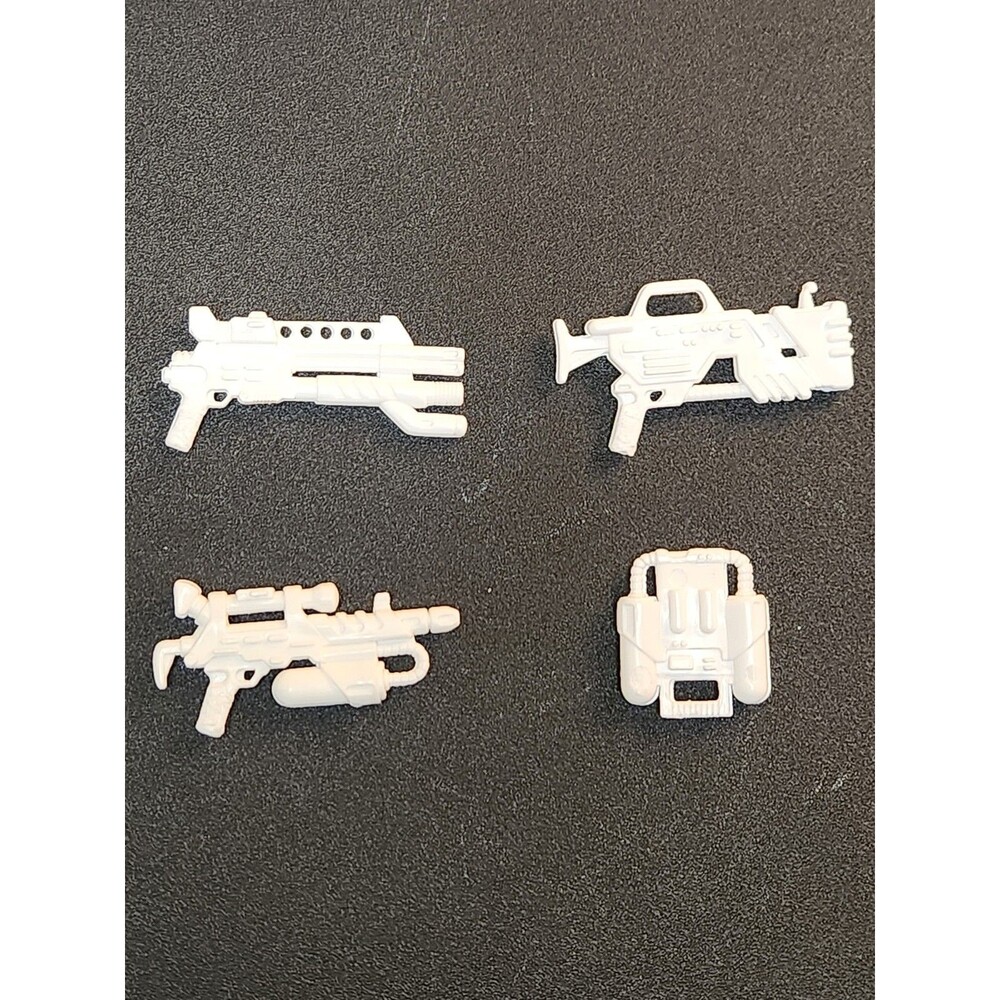 VTG Lanard The Corps! STAR‎ Force Lot of 4 White Guns Backpack Parts Accessories